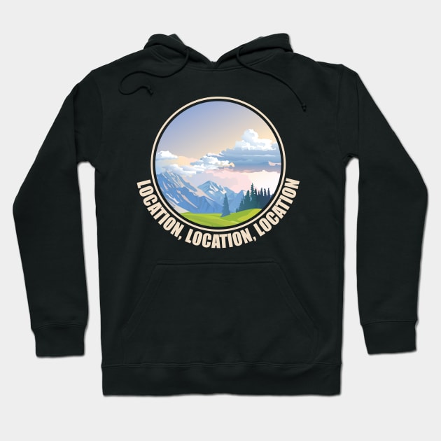 Location Location Location Hoodie by ForbiddenFigLeaf